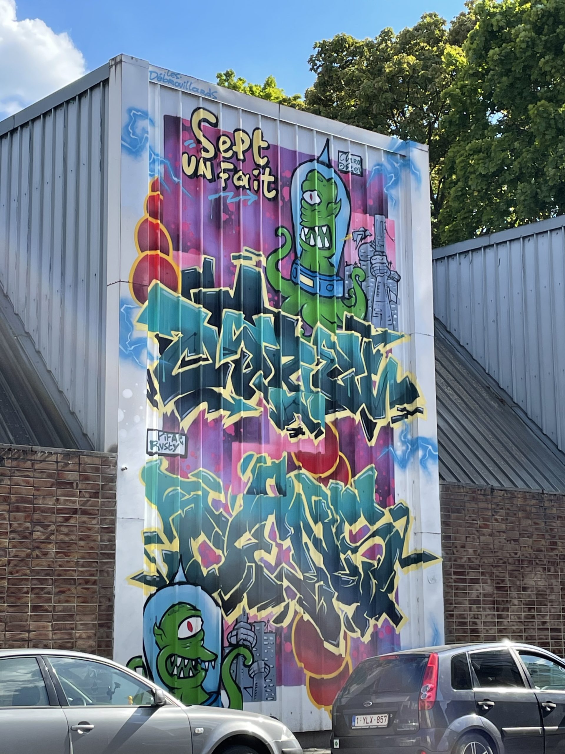 Street Art à Liège : itinéraire Paliss'art dans le centre